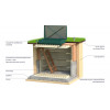 Гринлос Погреб ЛК 2500*1500*2000